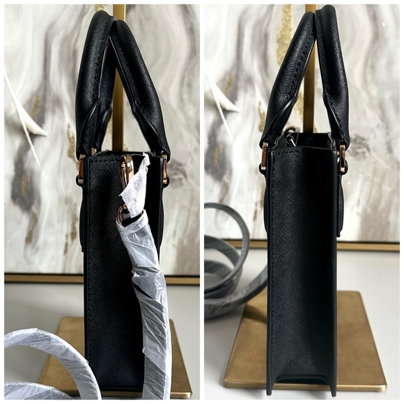 NWOT TORY BURCH EMERSON MINI SHOPPER TOTE CROSSBODY - Picture 5 of 15